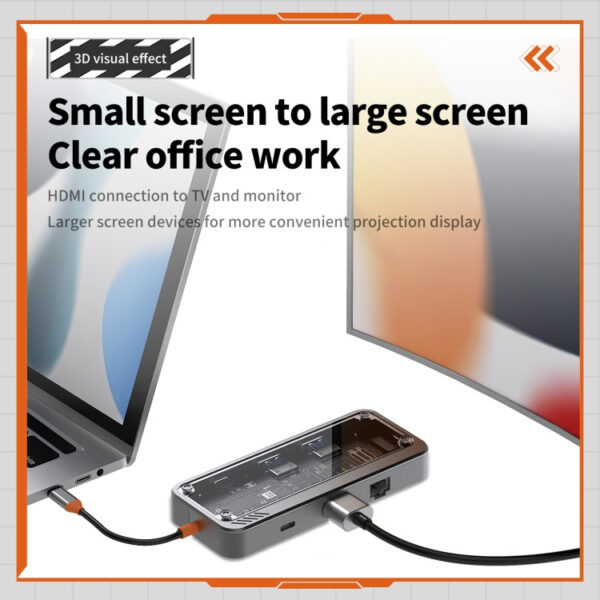 USB C Hub 8 en 1 – Image 5
