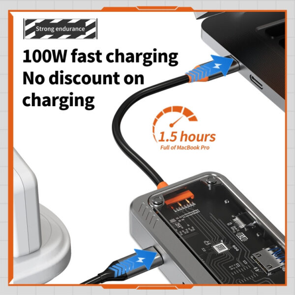USB C Hub 8 en 1 – Image 3